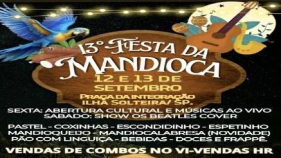 13ª Festa da Mandioca
