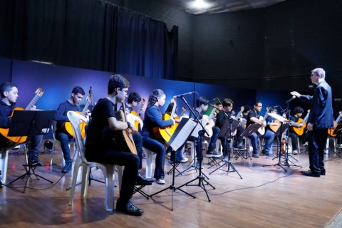Camerata de Violões do Guri de Araçatuba se apresenta em Ilha Solteira nesta sexta-feira (31)