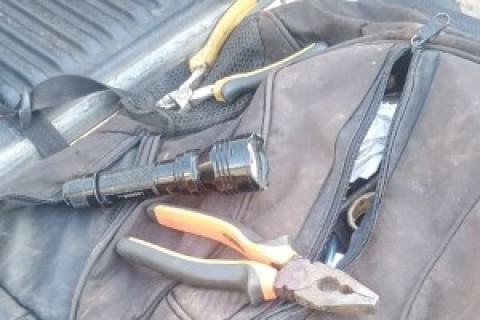 Guarda Municipal prende suspeito e recupera fiação furtada de prédio público