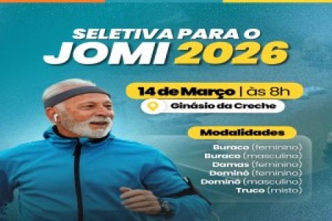 Ilha Solteira promove seletiva para definir atletas que disputarão os Jogos da Melhor Idade