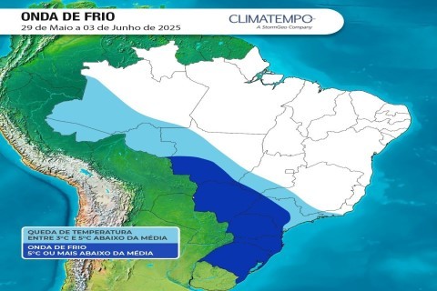 CLIMA: Primeira onda de frio de 2025 está chegando