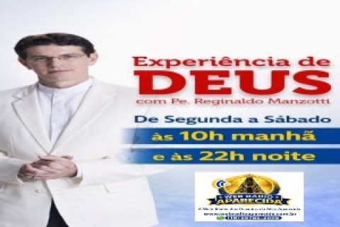 Web Rádio Aparecida passa a retransmitir programa “Experiência de Deus” com Padre Reginaldo Manzotti