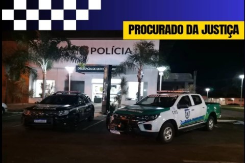 Guarda Municipal captura foragido da Justiça que vivia nas ruas de Ilha Solteira